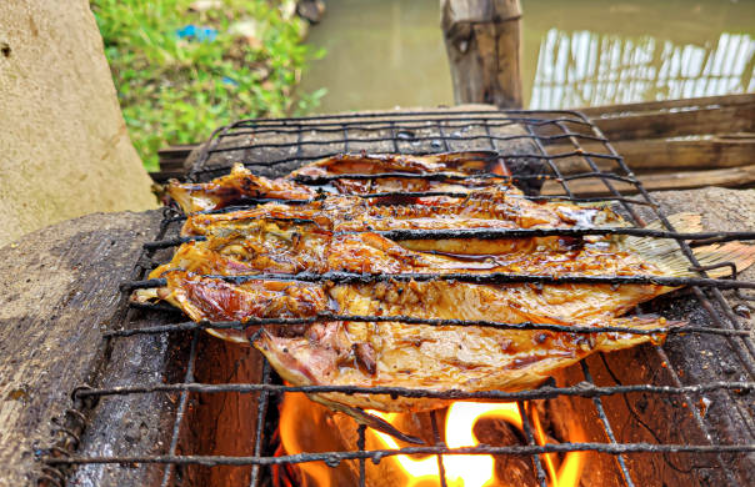 Cá tai tượng nướng